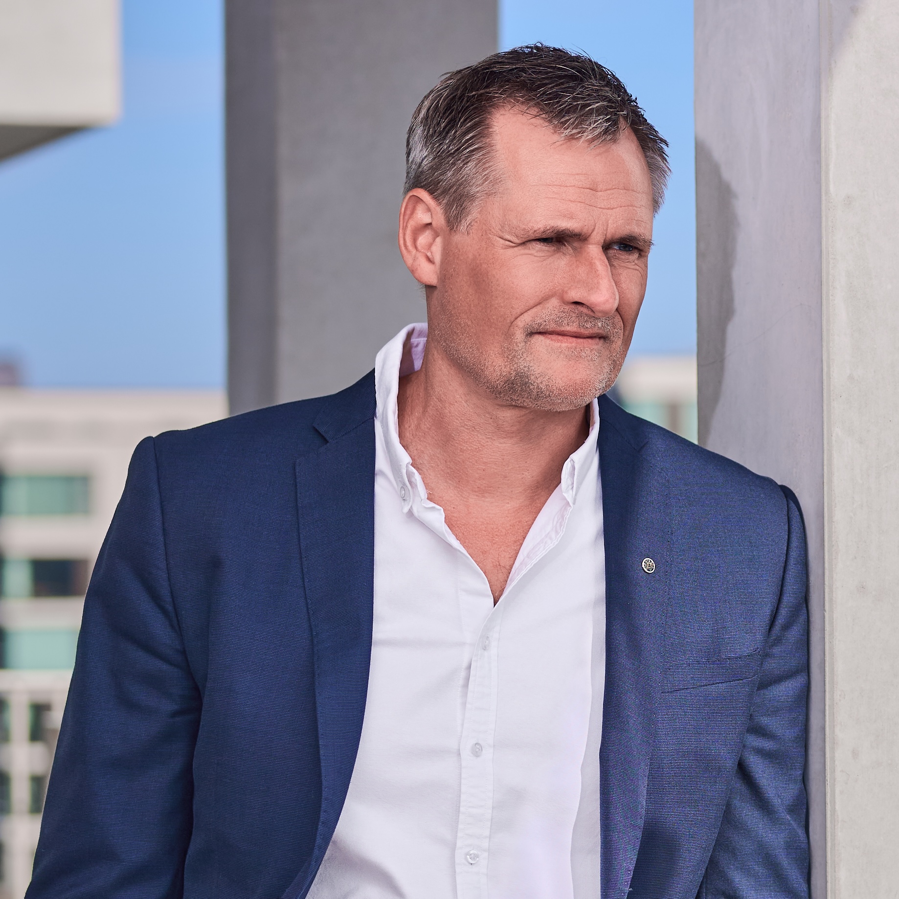Salgstræner Uffe Erup Larsen fra Harmony Lead, der står bag Kanvassalg.dk